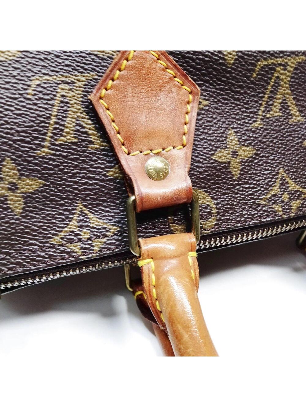 $1490 1987 Louis Vuitton Monogram Speedy 25 MI872 - Picture 11 of 15